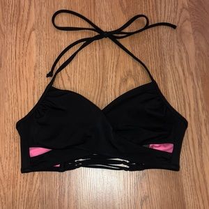 Victoria’s Secret PINK criss cross bikini top